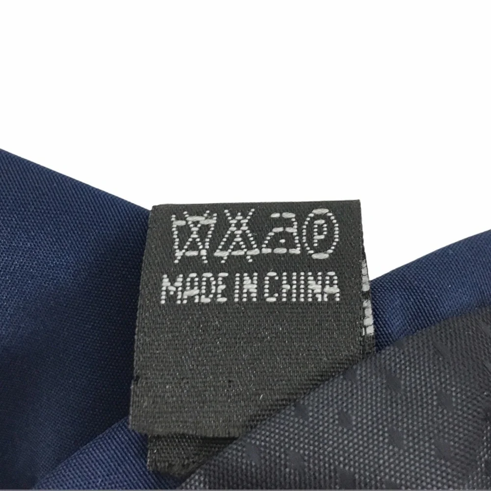 United States Air Force Tie Logo Emblem Eagle Stars Navy Blue Military Parquet